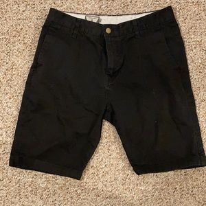 Black Volcom shorts